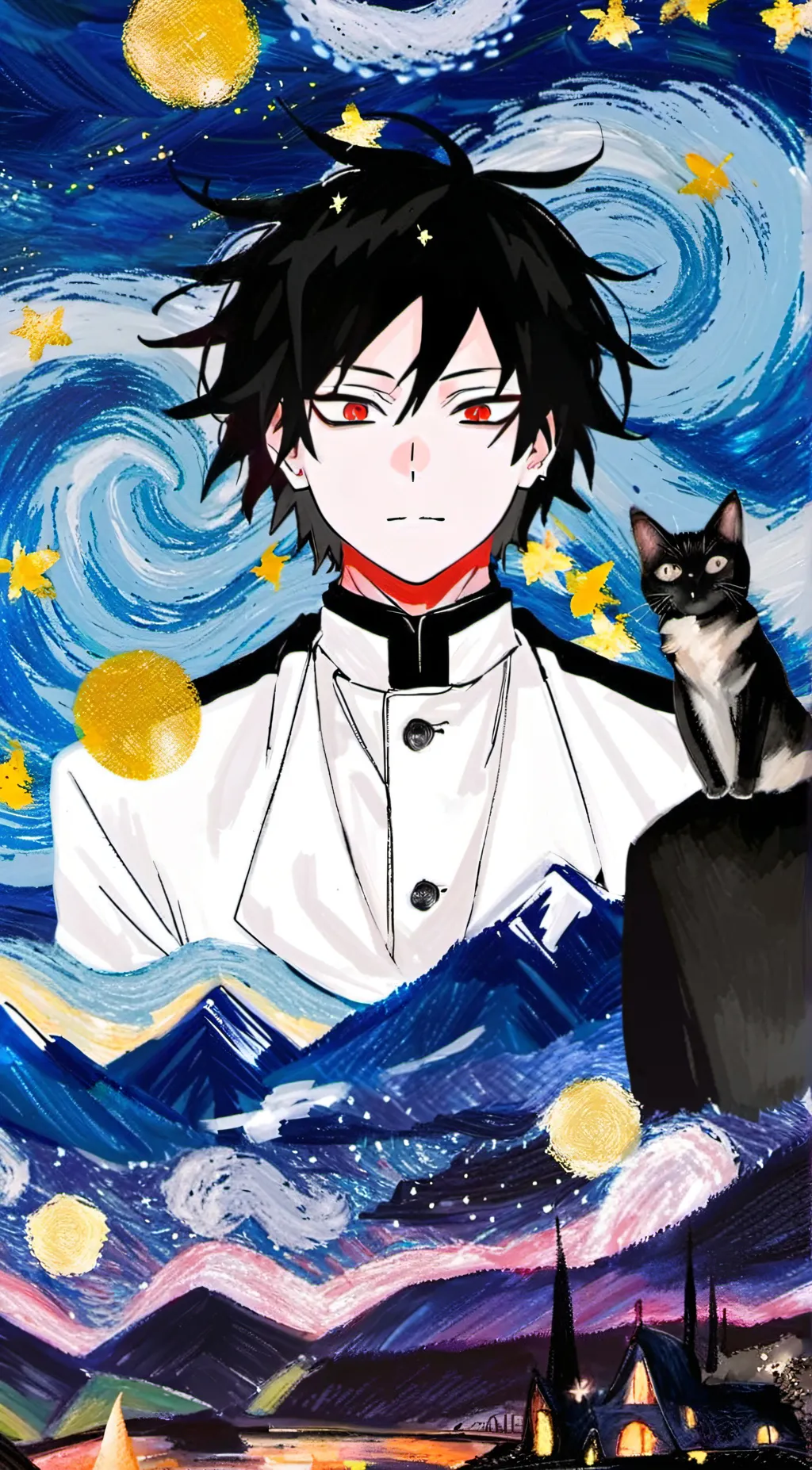 ai character: taro background