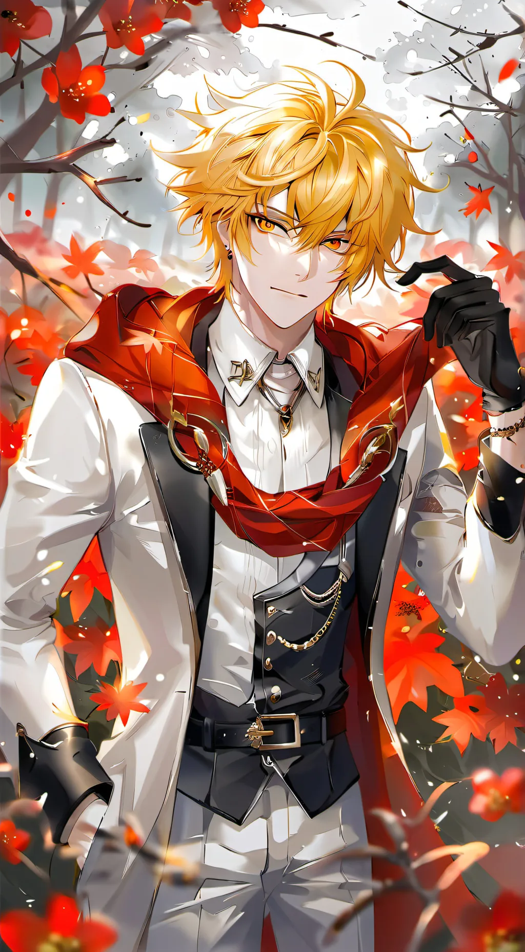 ai character: Bakugo  background