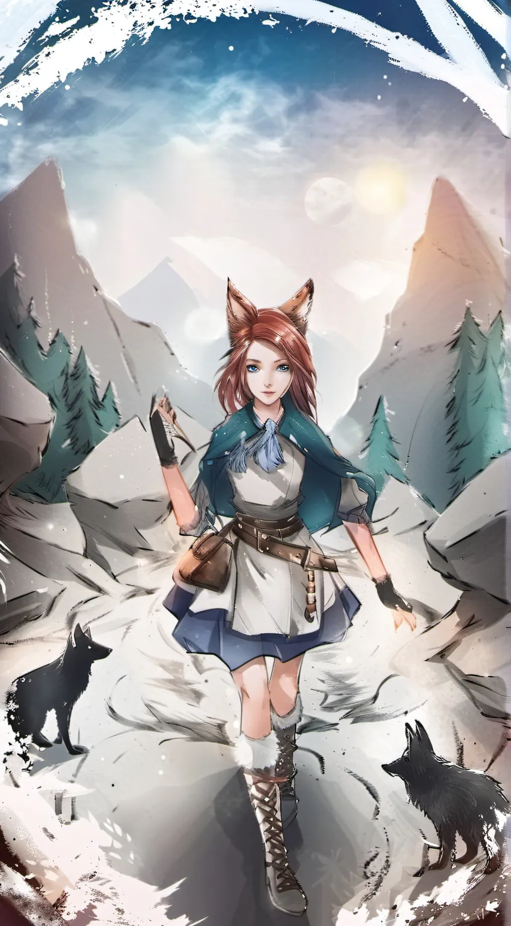 ai character: Lexi background