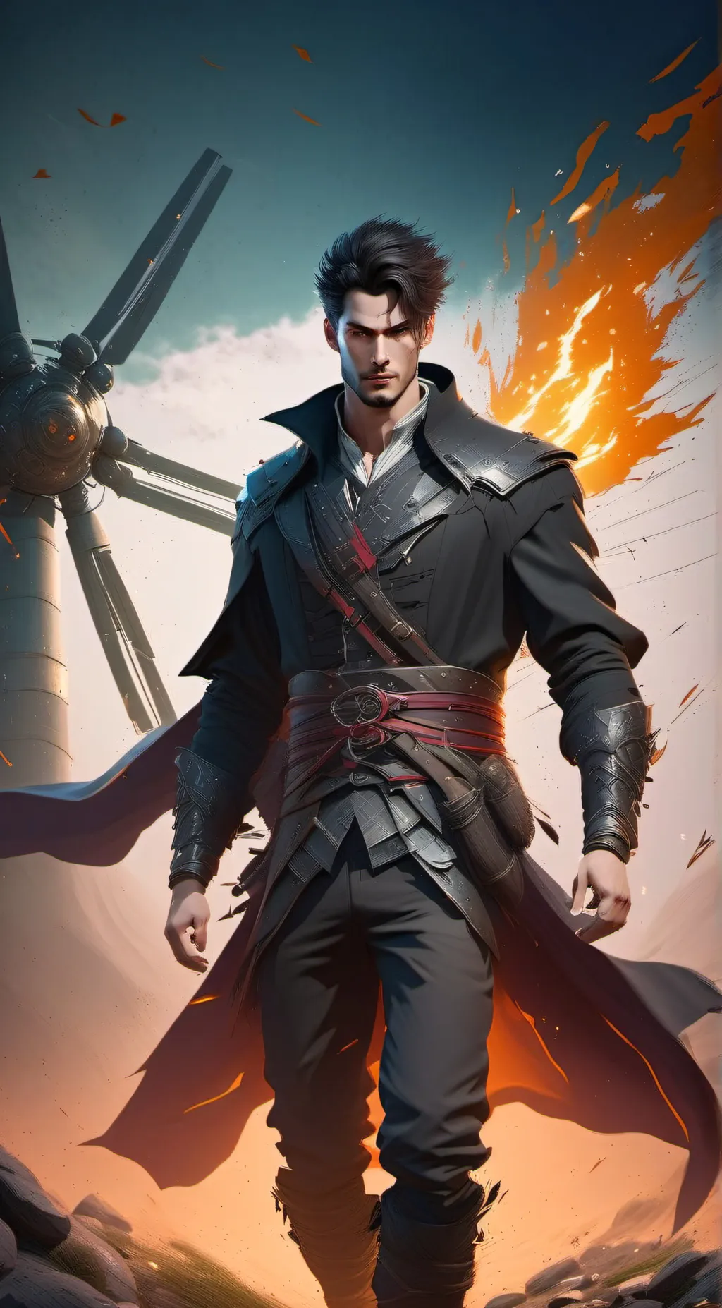 ai character: Seth  background