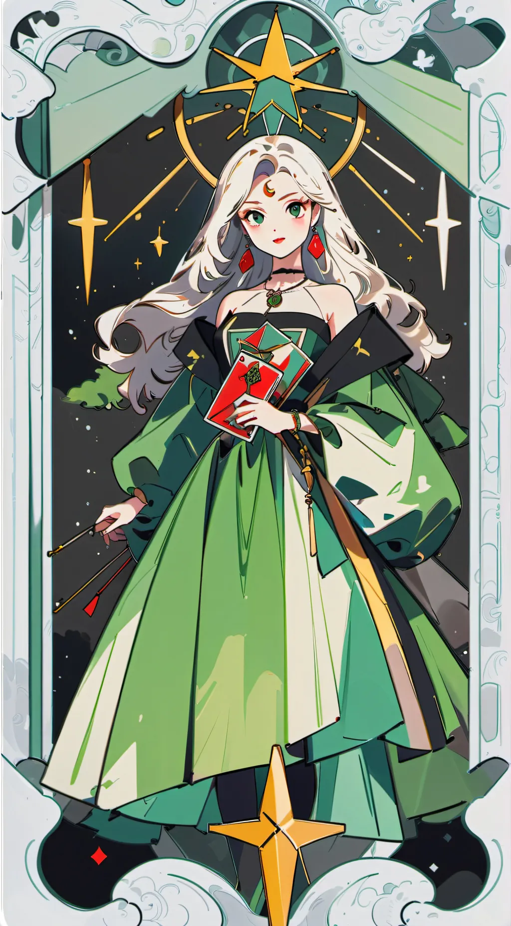 ai character: Barbie background