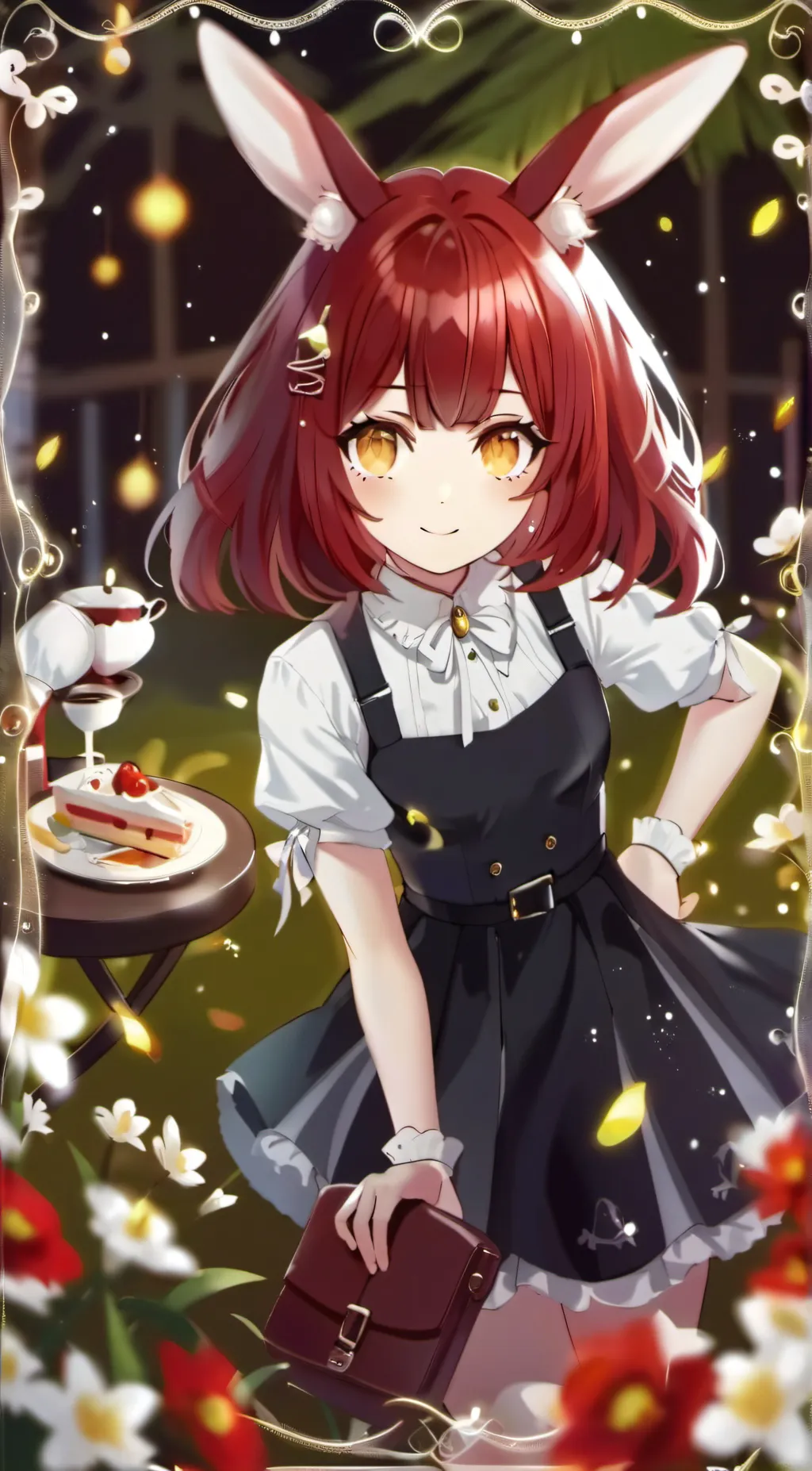ai character: Uwu cat (disguise) background