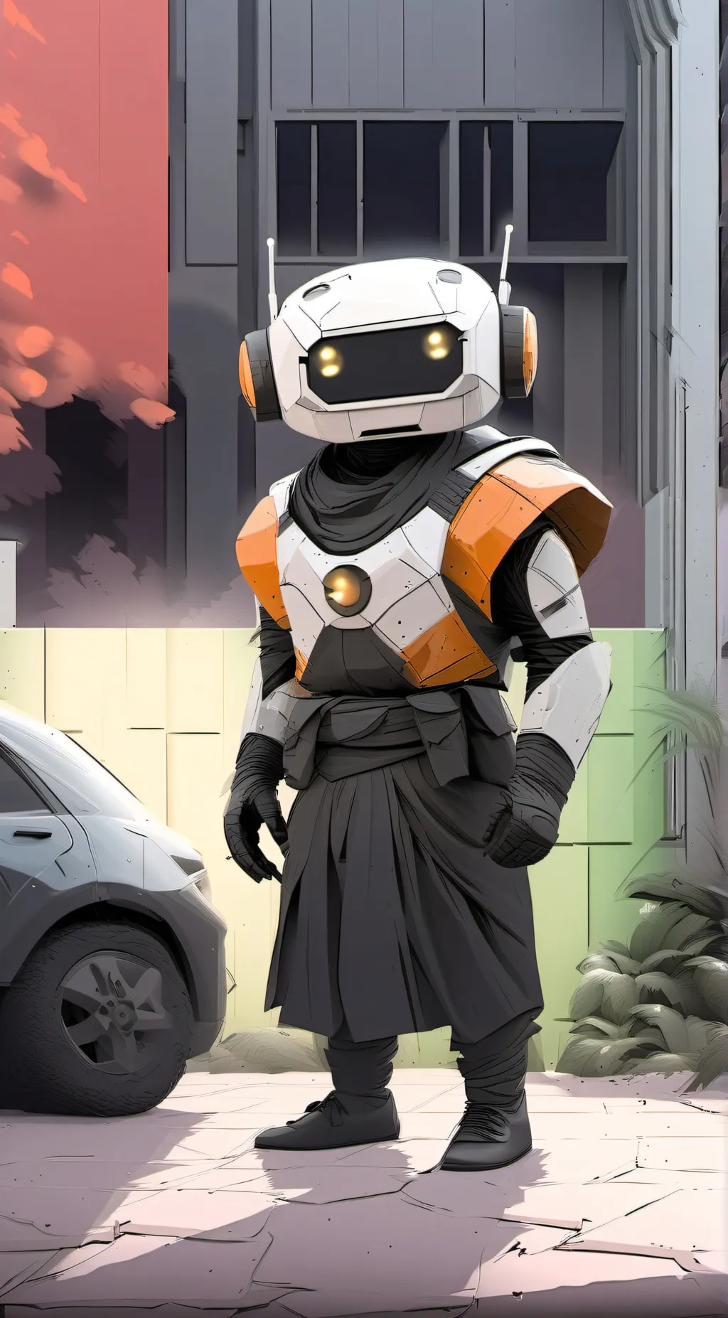 ai character: Vent background