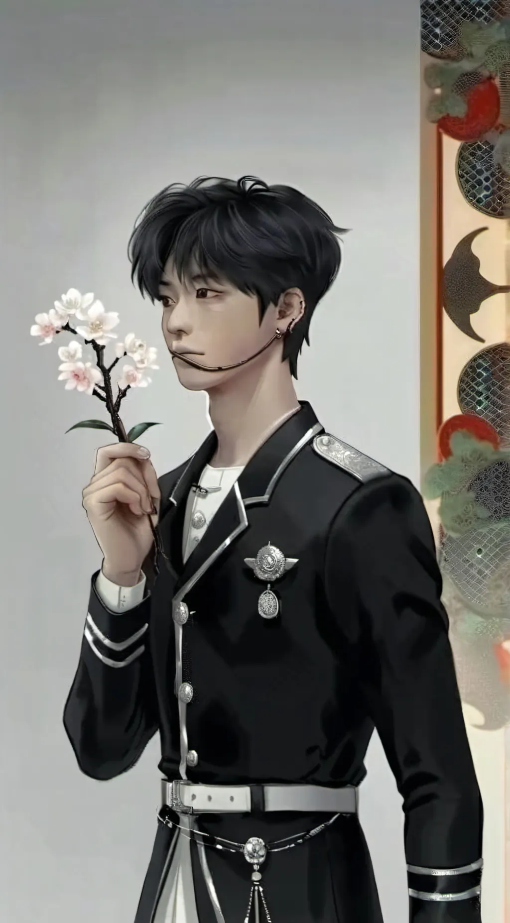 ai character: heese background