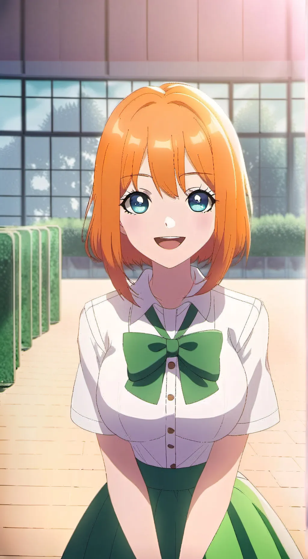 ai character: Yotsuba Nakano  background
