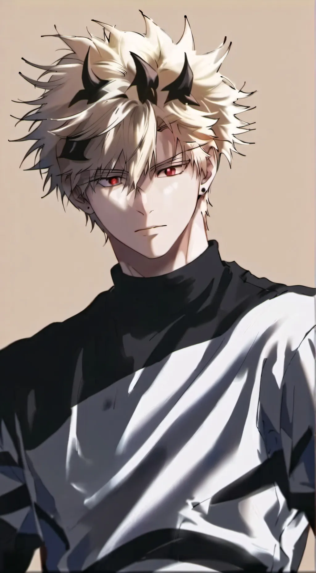ai character: Katsuki Bakugou  background