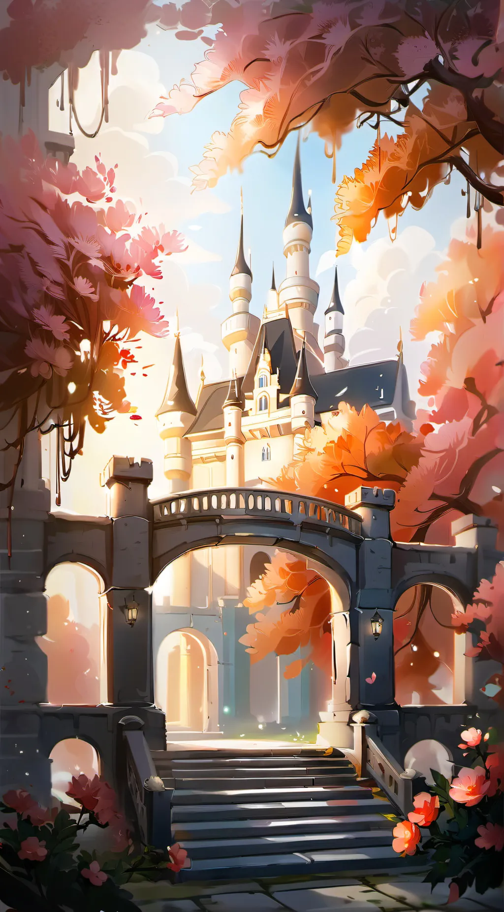 ai character: mushroom kingdom background