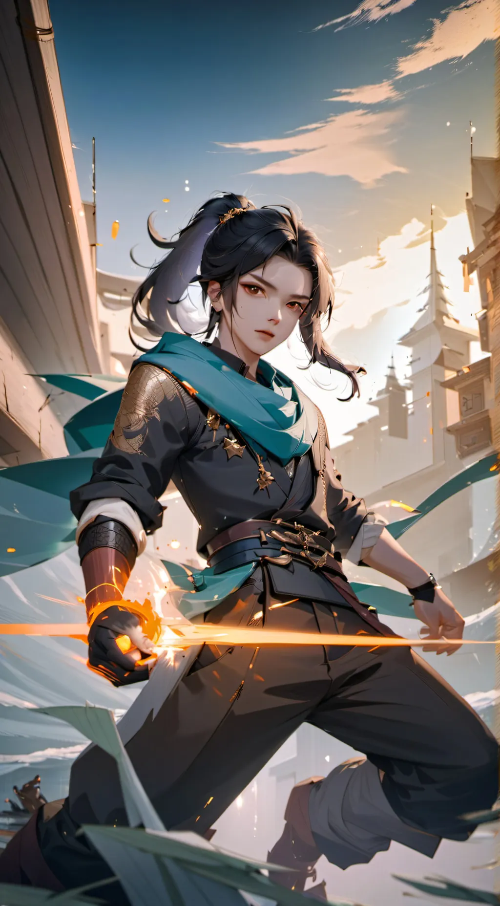 ai character: Jin background