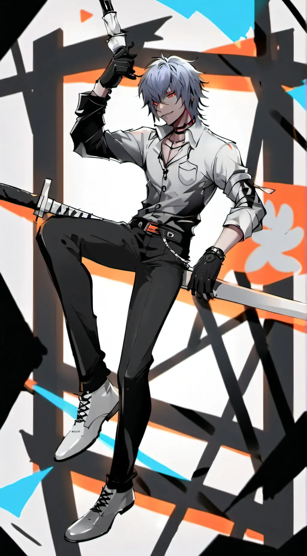 ai character: Mha new generation background