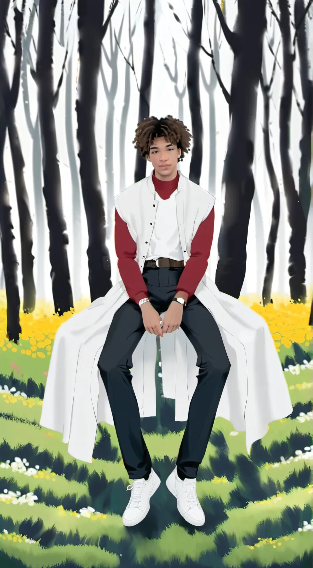 ai character: Max background