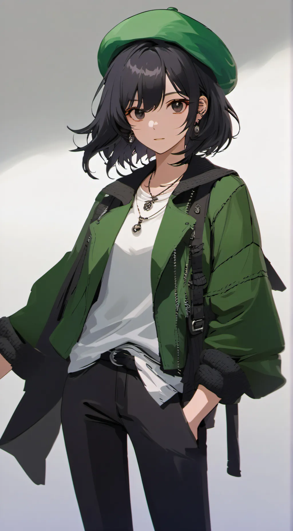 ai character: Jade background