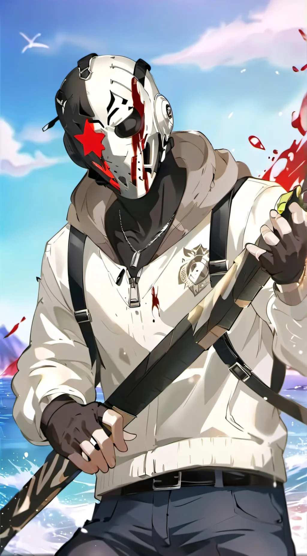 ai character: Striker  background