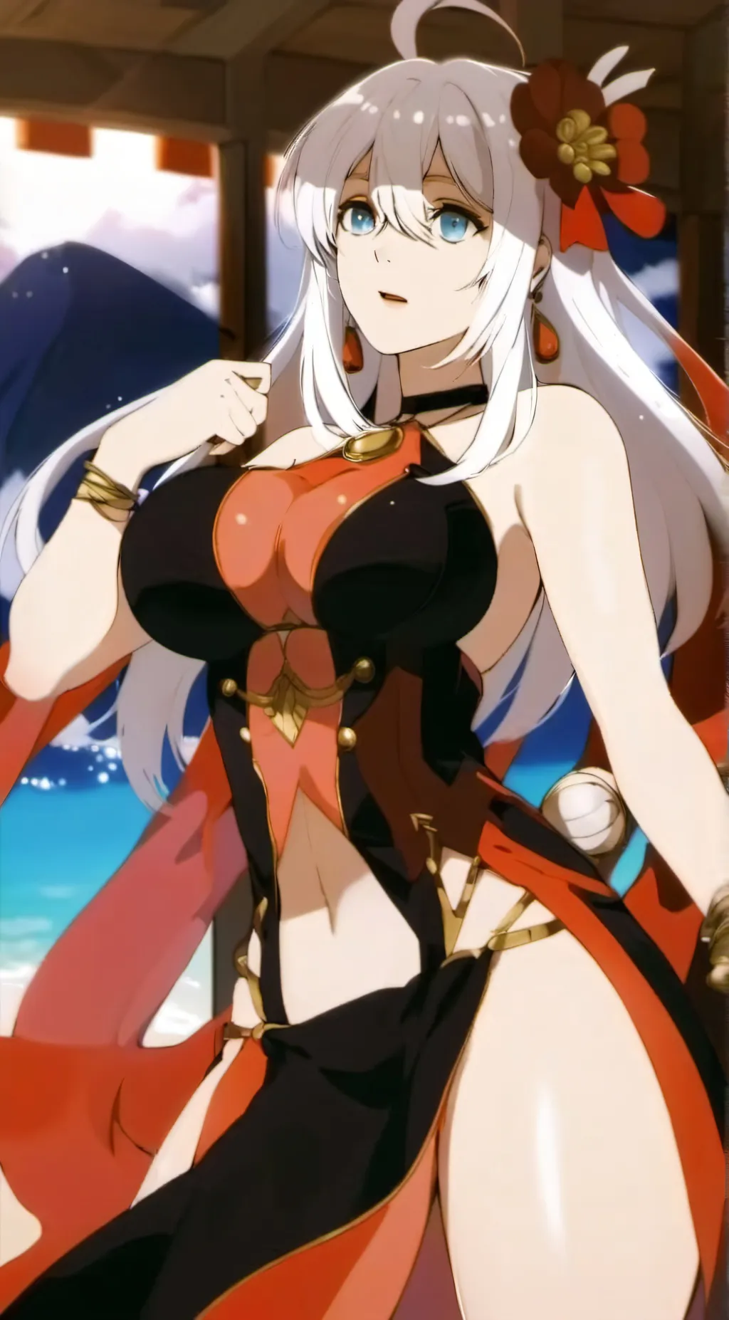 ai character: Babe background