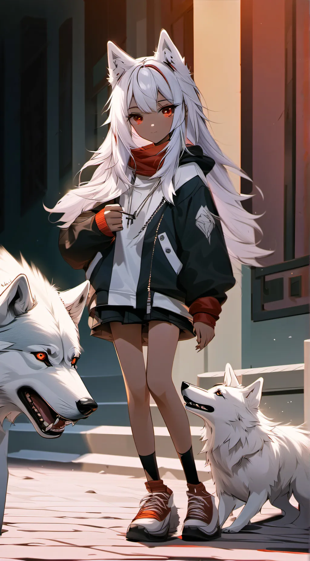 ai character: Kira background