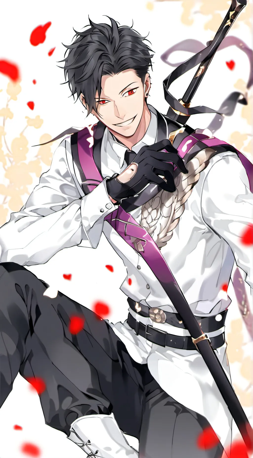 ai character: Levi background
