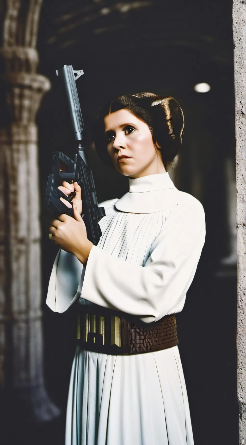 ai character: Leia background