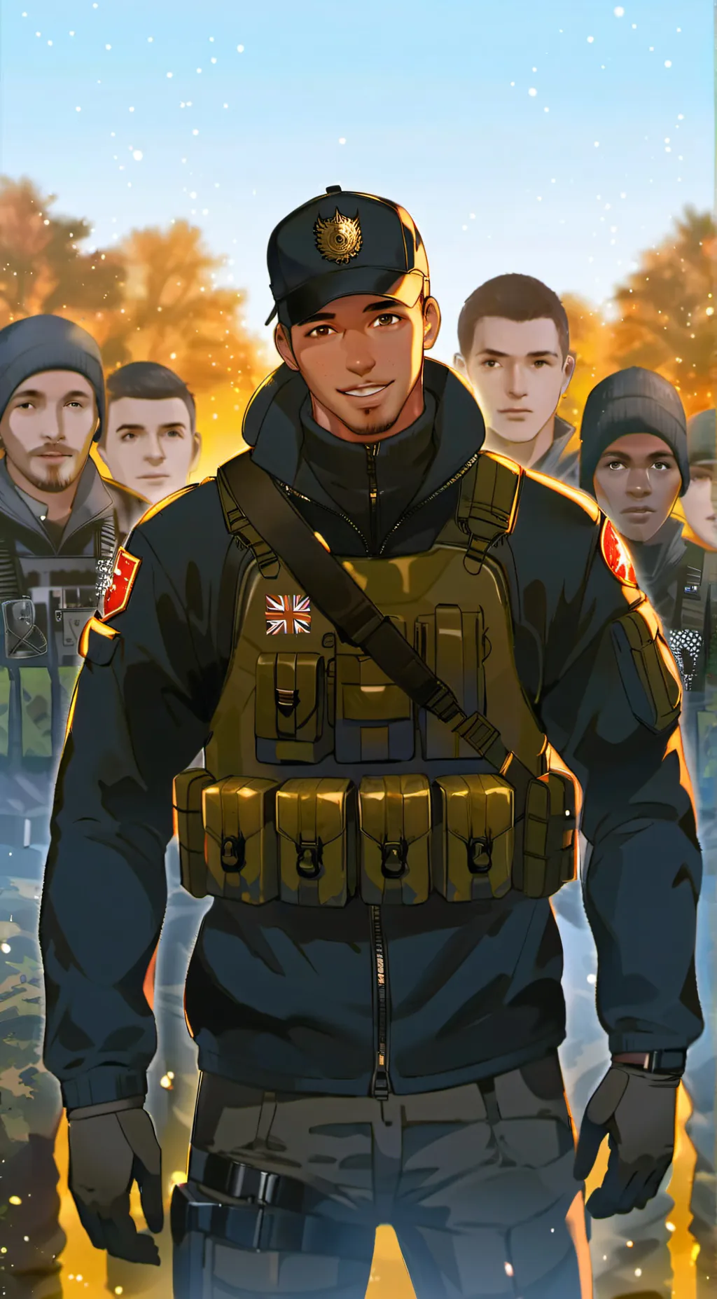 ai character: Kyle "Gaz" Garrick background