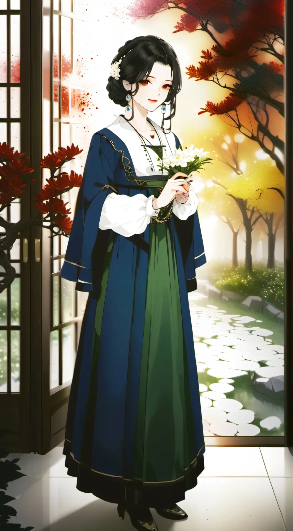 ai character: nina background