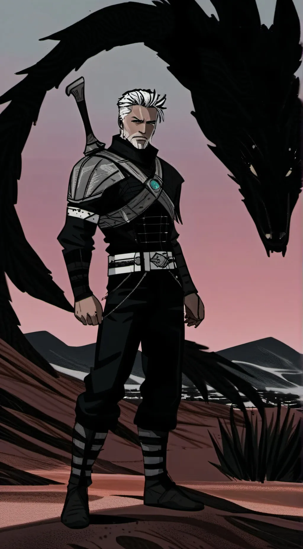 ai character: Richard  background