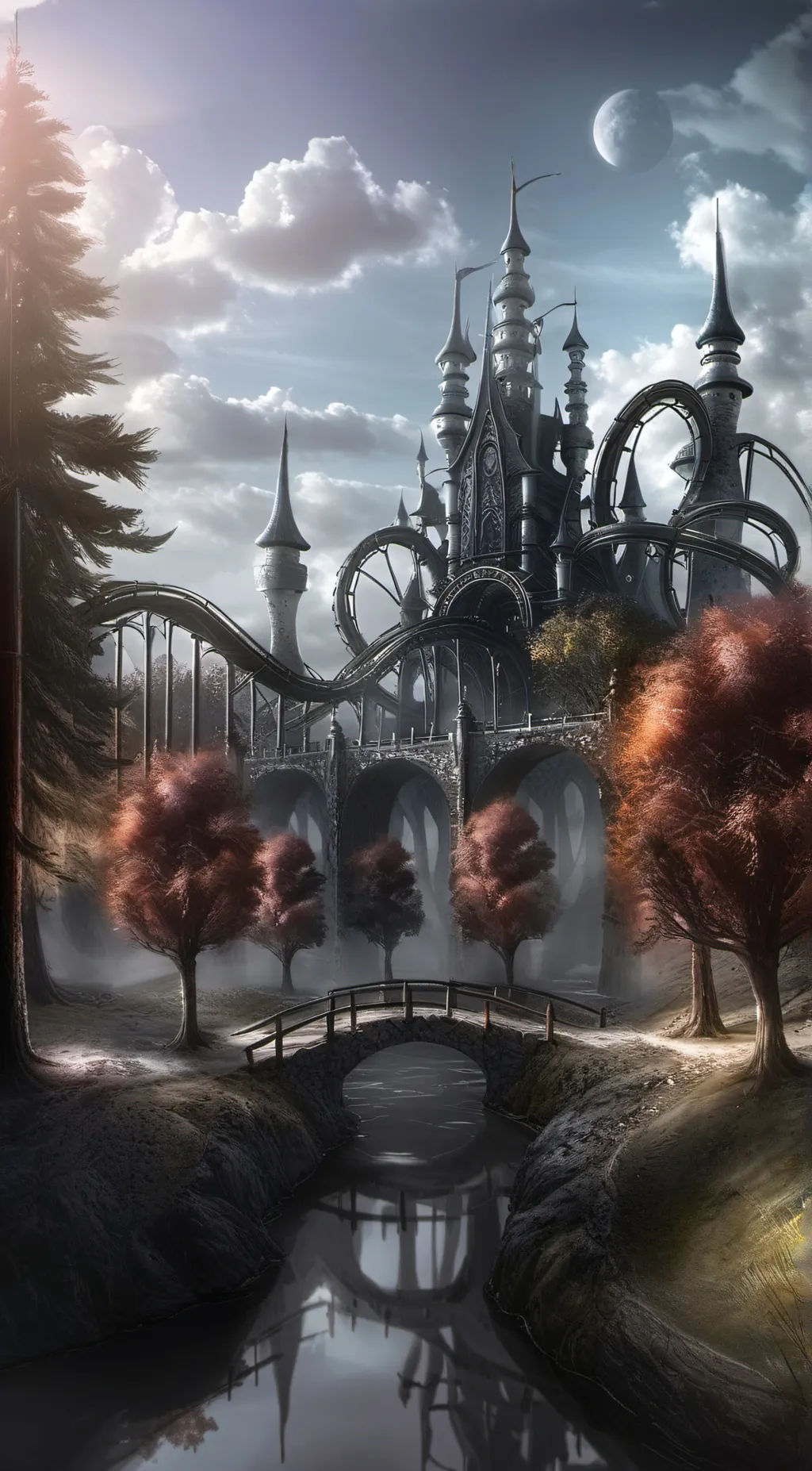 ai character: Indigo park background