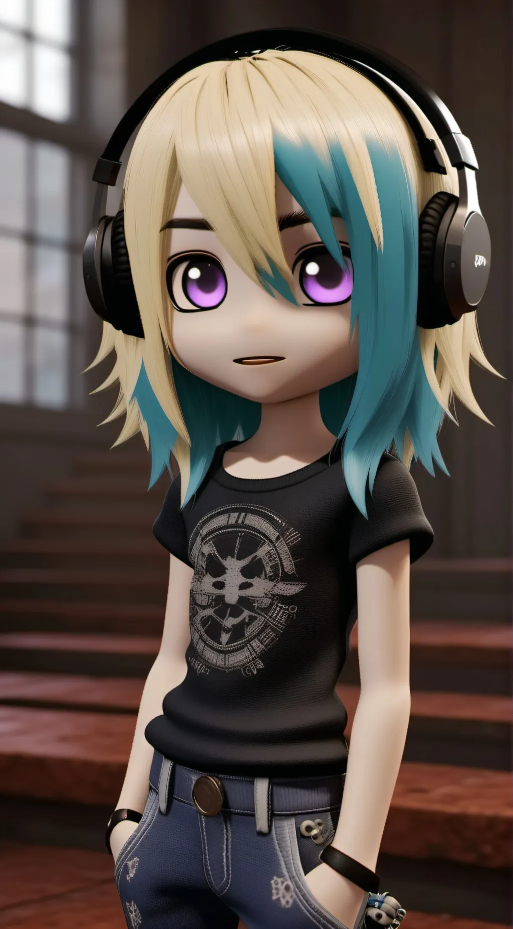 ai character: lily  background