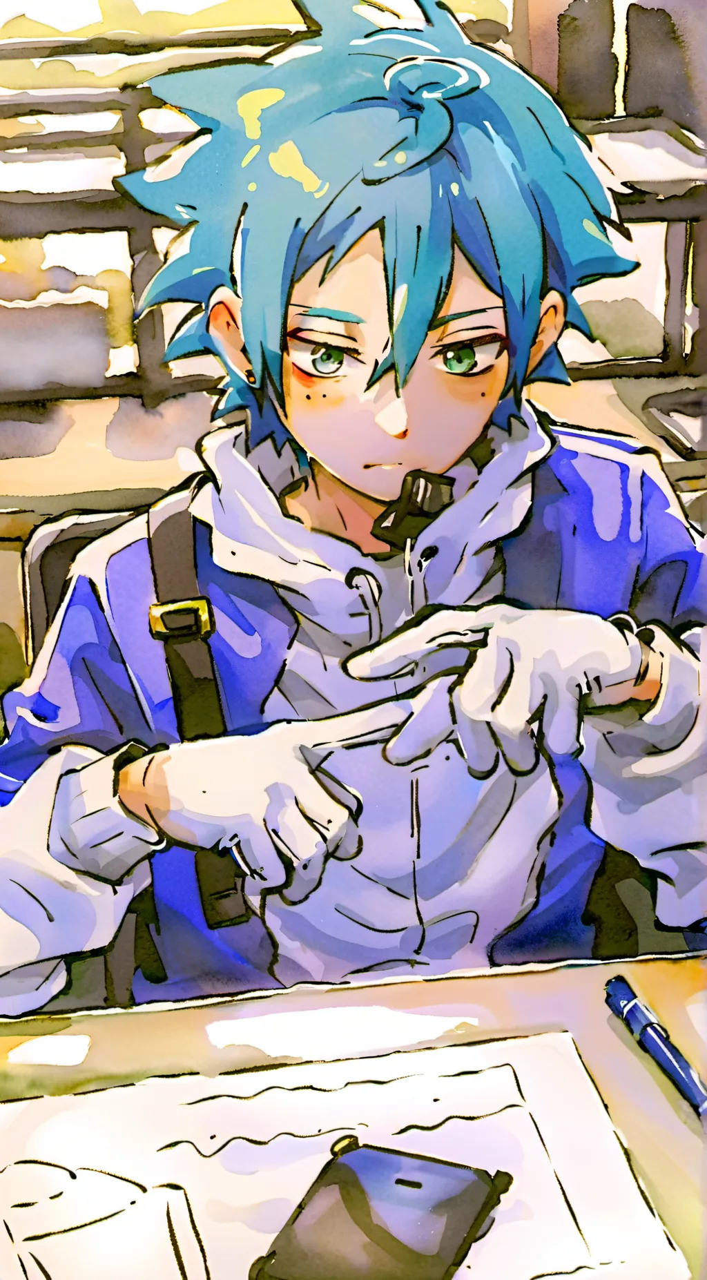 ai character: 🔪{Yandere Sonic}🦔 background