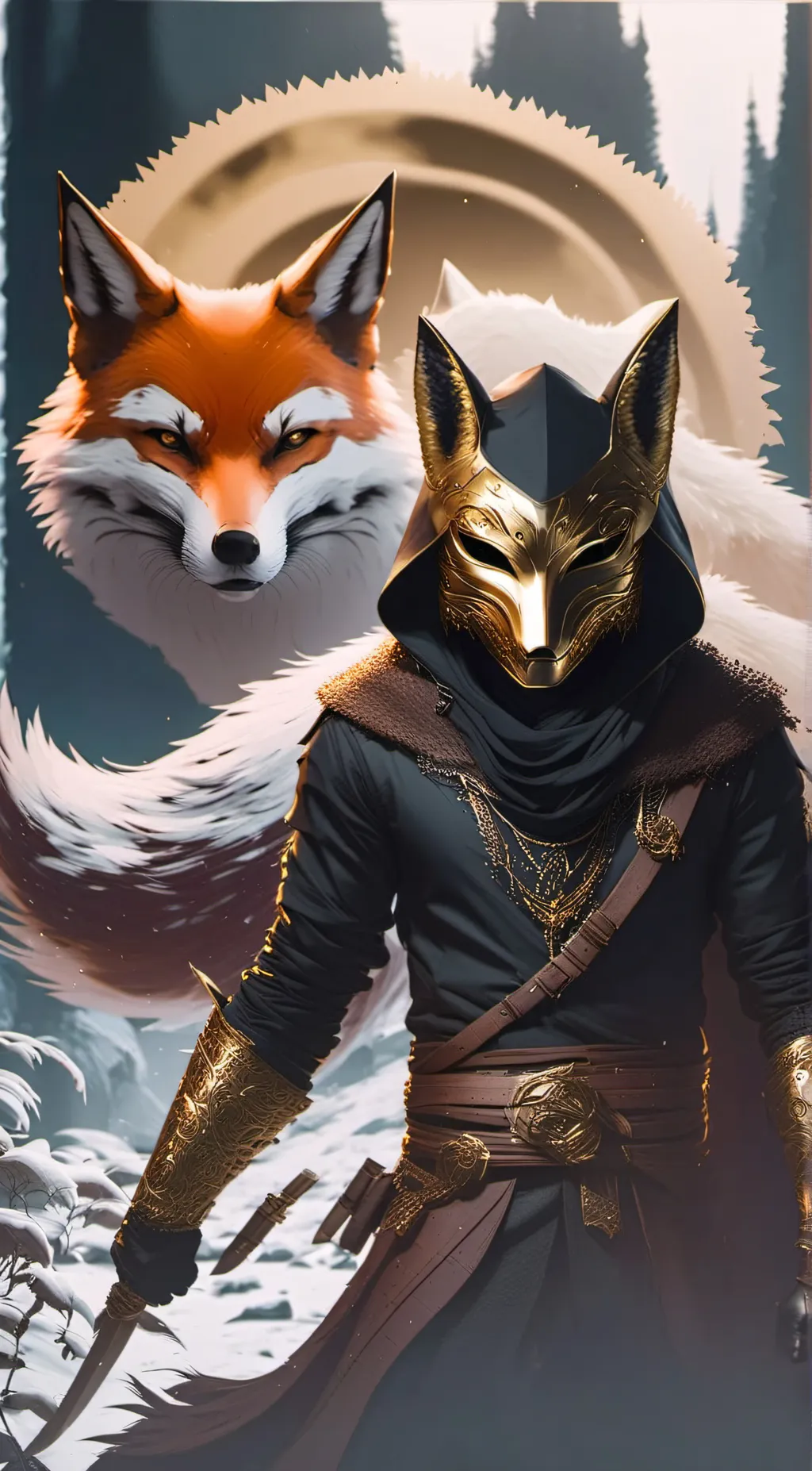 ai character: The fox assassin background