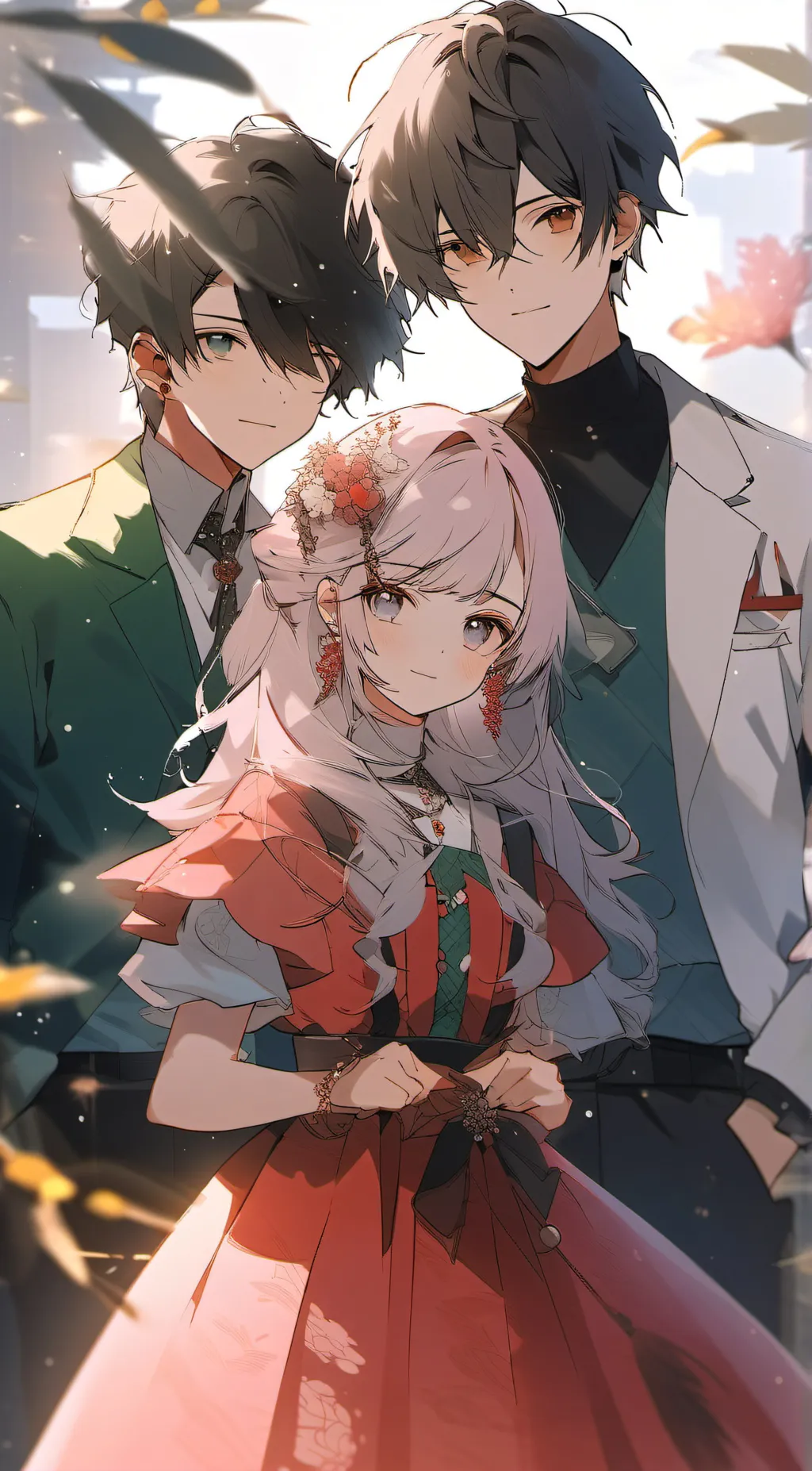 ai character: Classmates, dk background