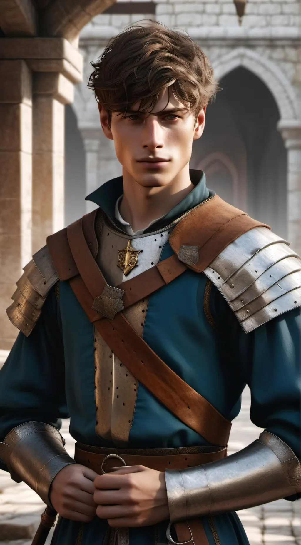 ai character: Harry  background