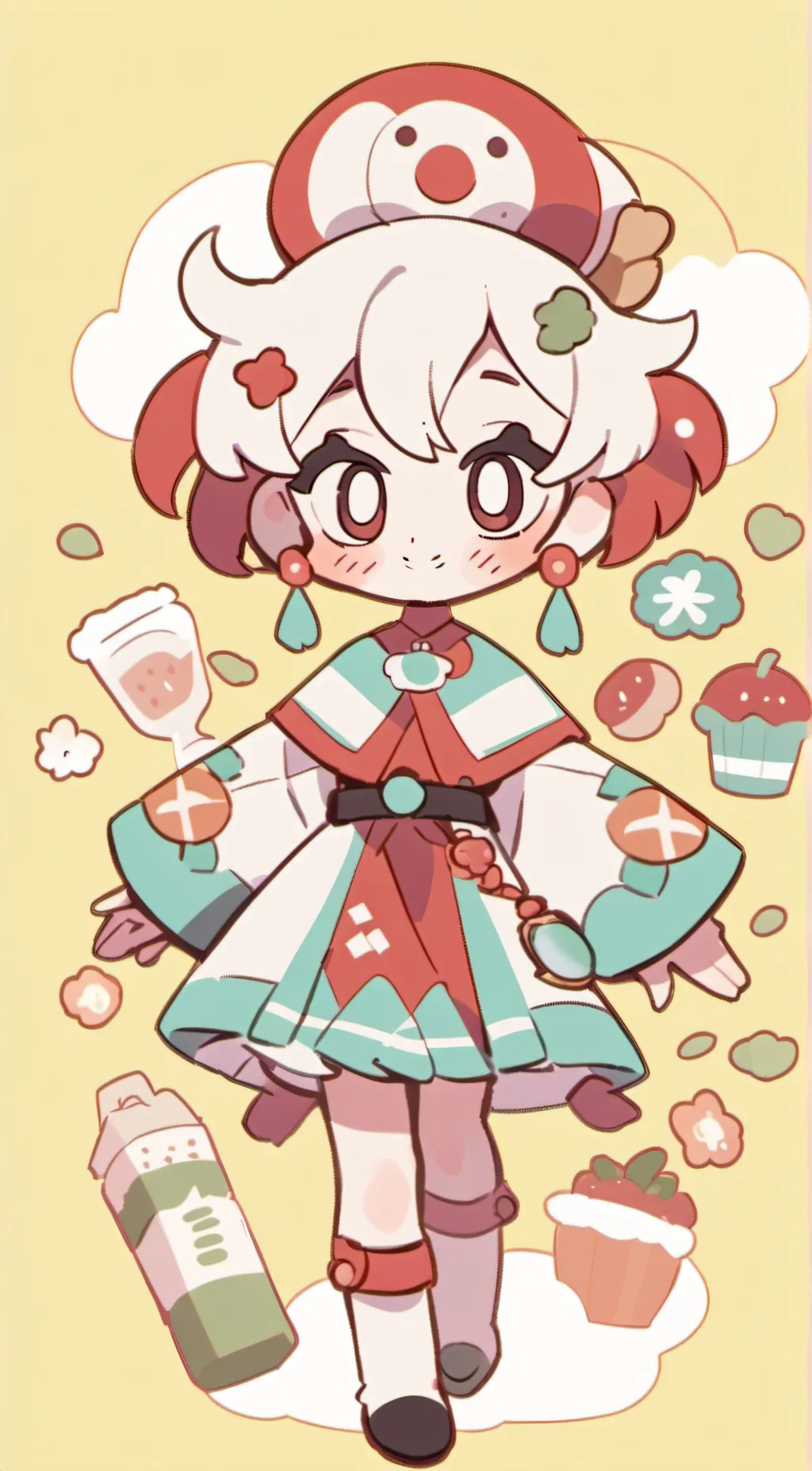 ai character: Alastina  background