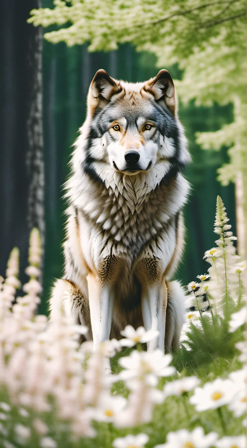 ai character: wolfwalkers background