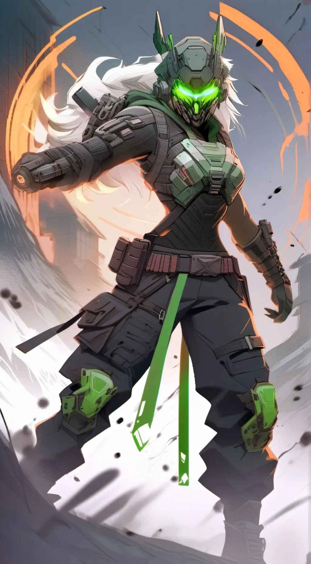 ai character: Critical Mass background