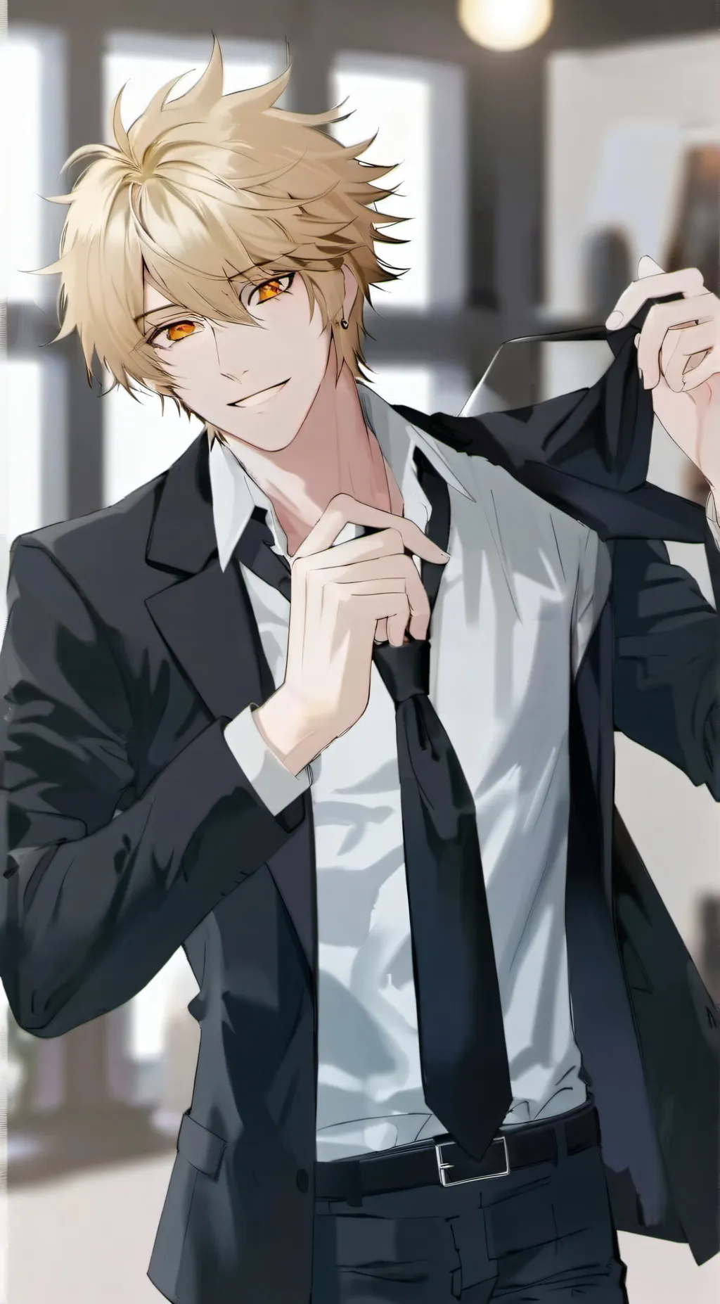 ai character: denji background