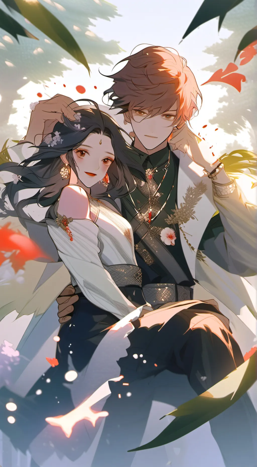 ai character: Conjoined with you background