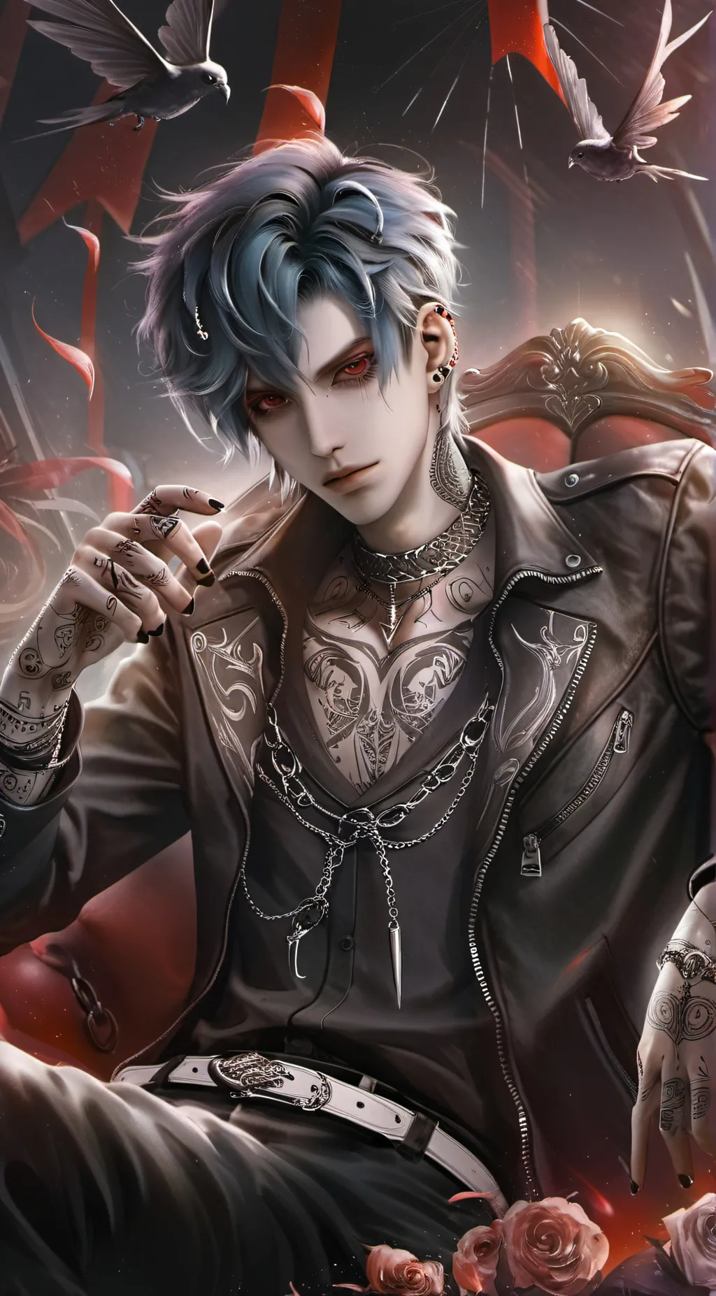 ai character: Jax  background