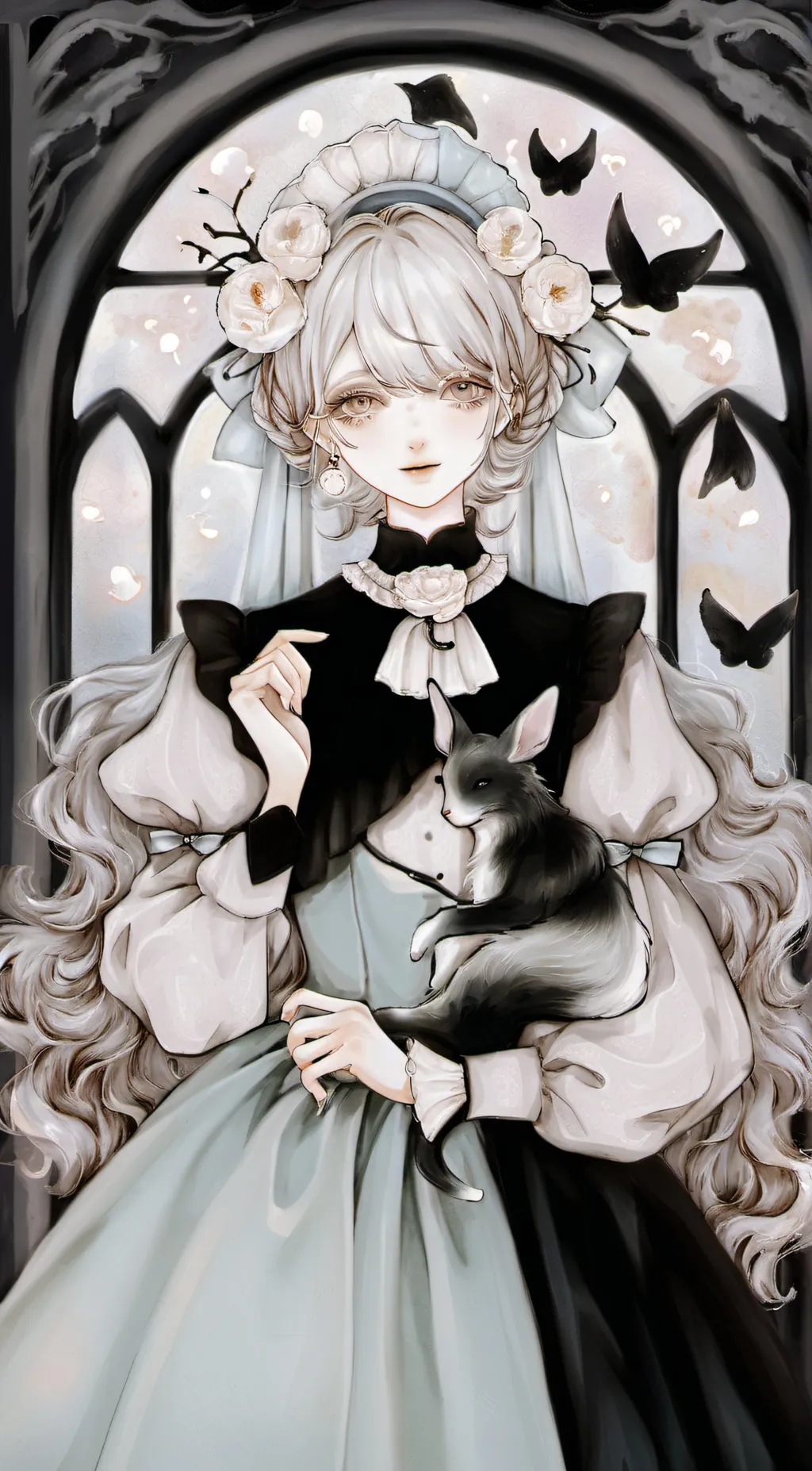 ai character: Iris background
