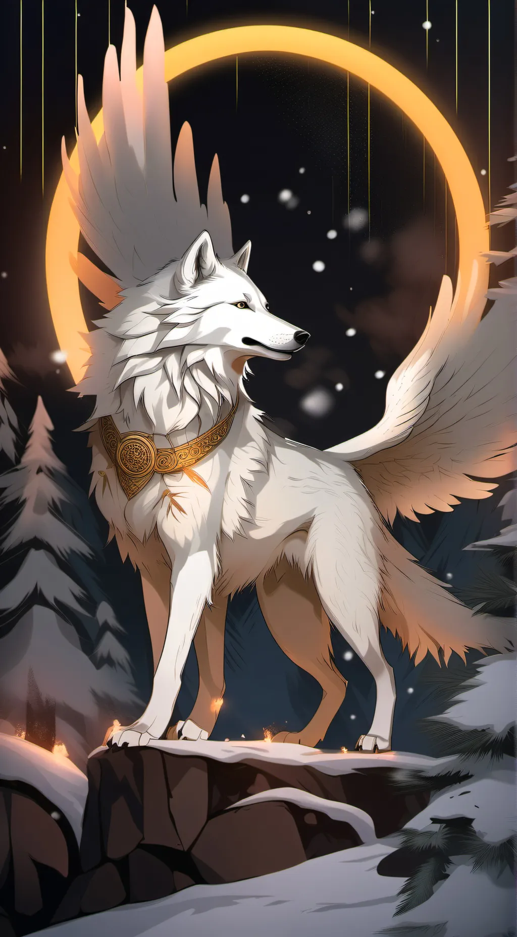 Talkie AI - Chat with mythical wolf