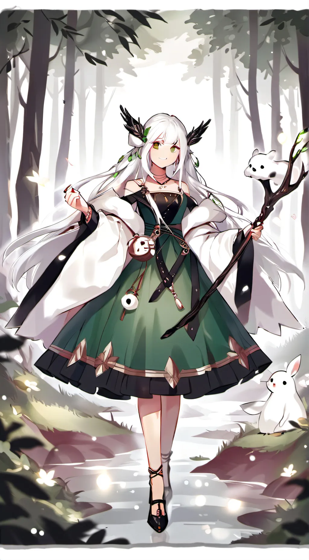 ai character: lilly background