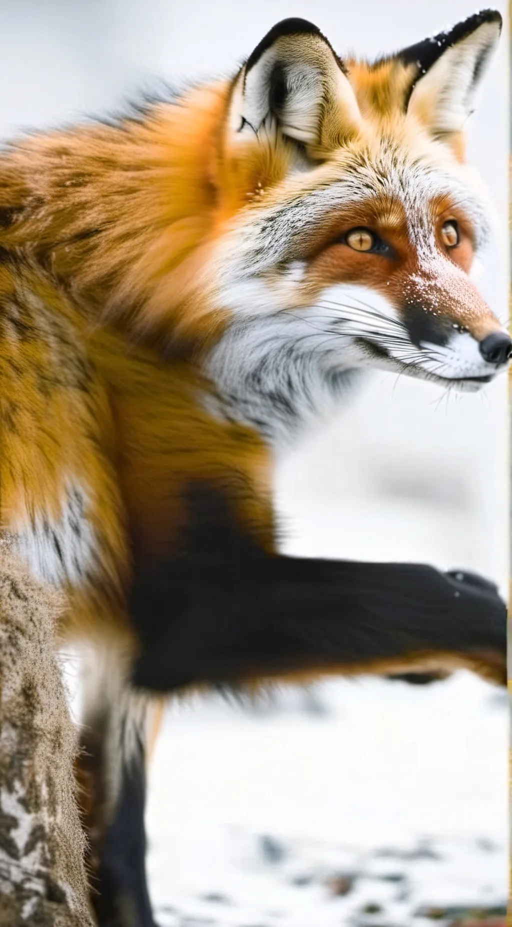ai character: Foxa  background