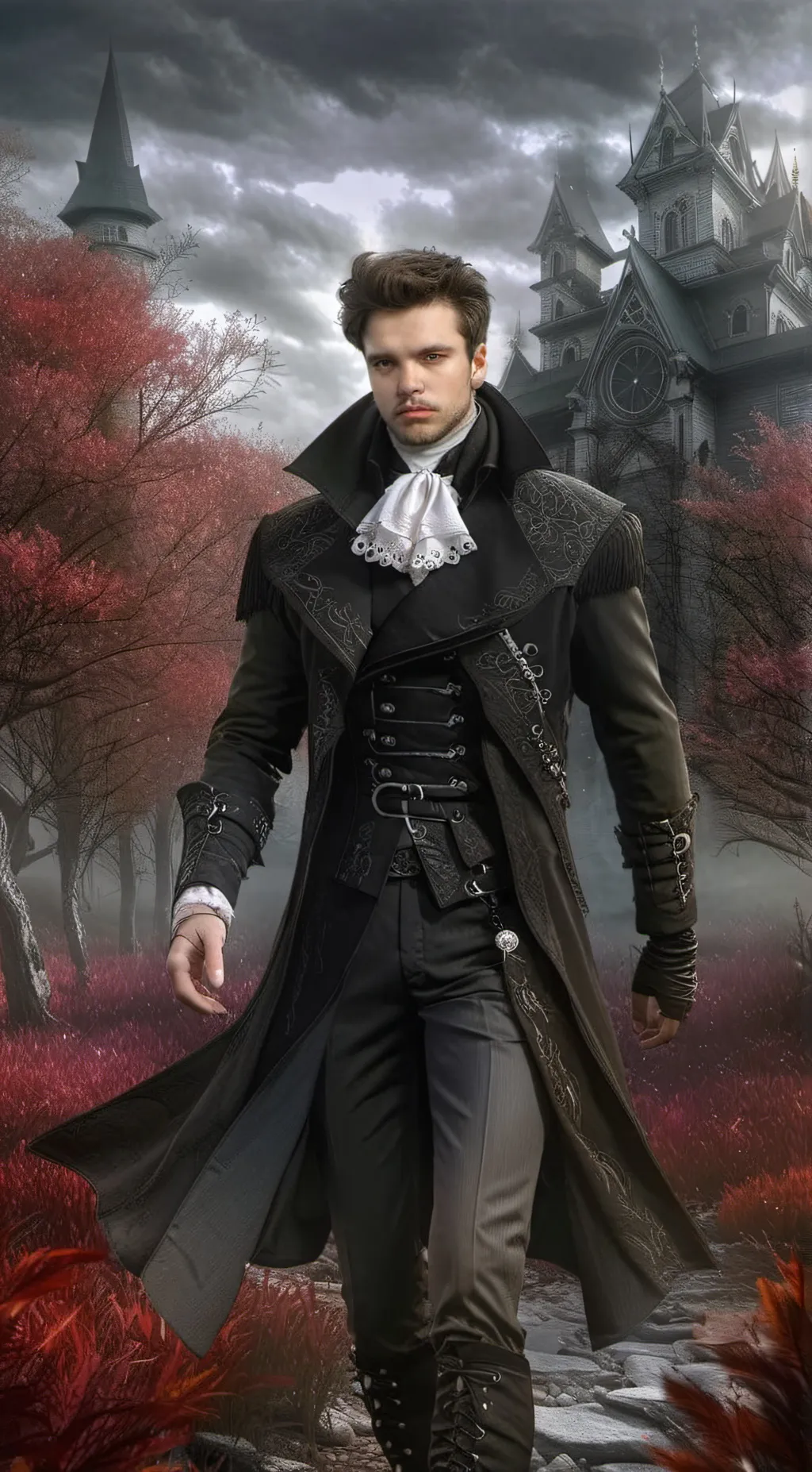 ai character: Jefferson ouat background
