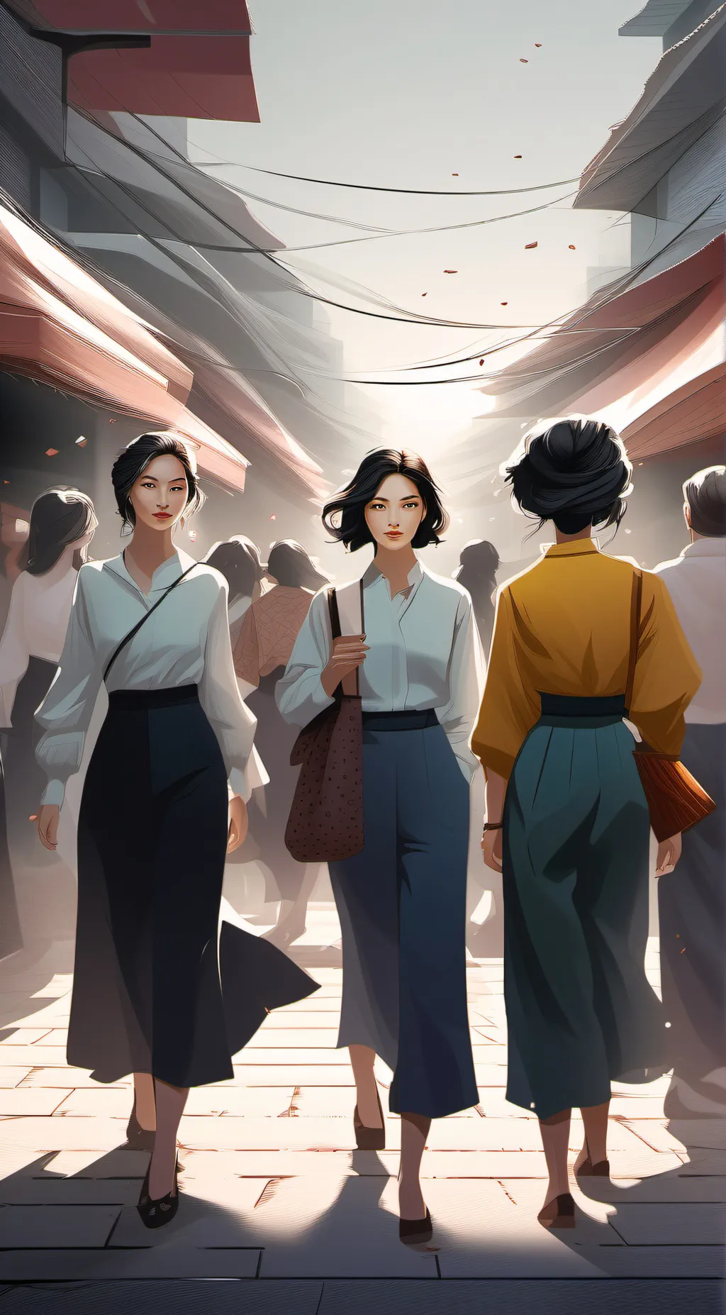 ai character: Valkyrie kingdom background