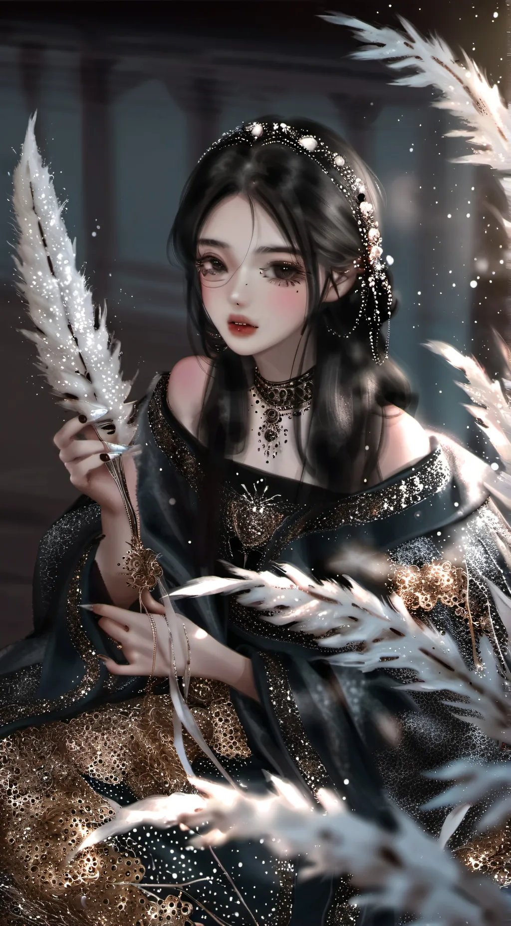 ai character: Nicola  background