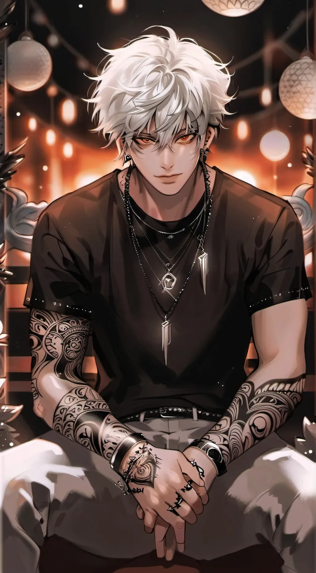 ai character: Andrew Diallo  background