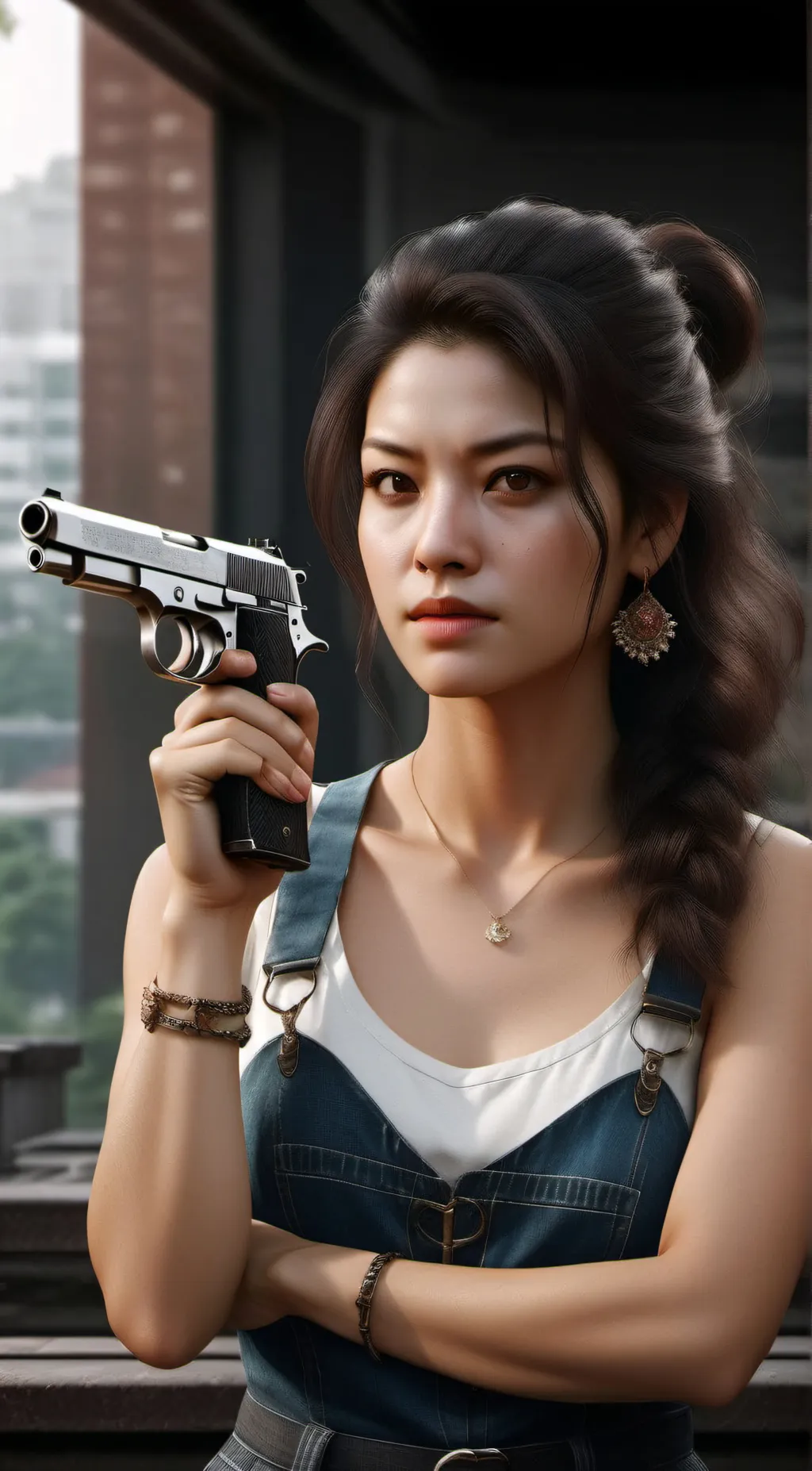 ai character: rude  background