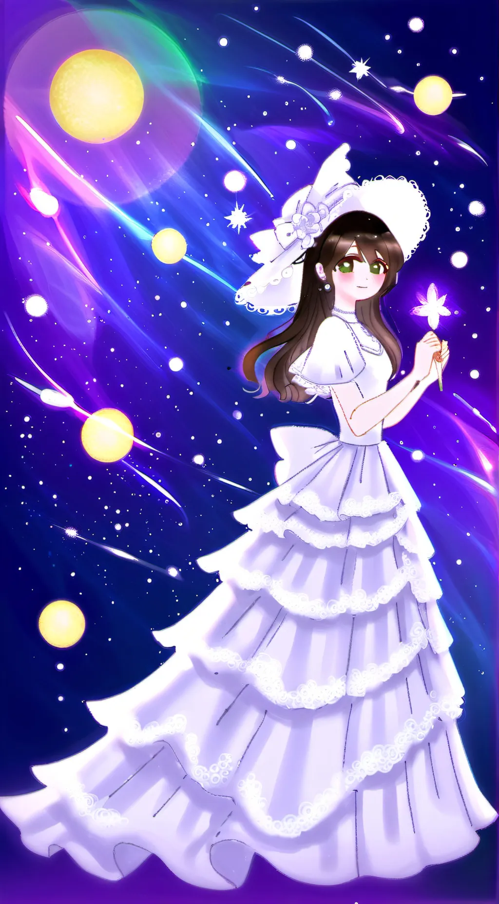 ai character: Mrs answer  background