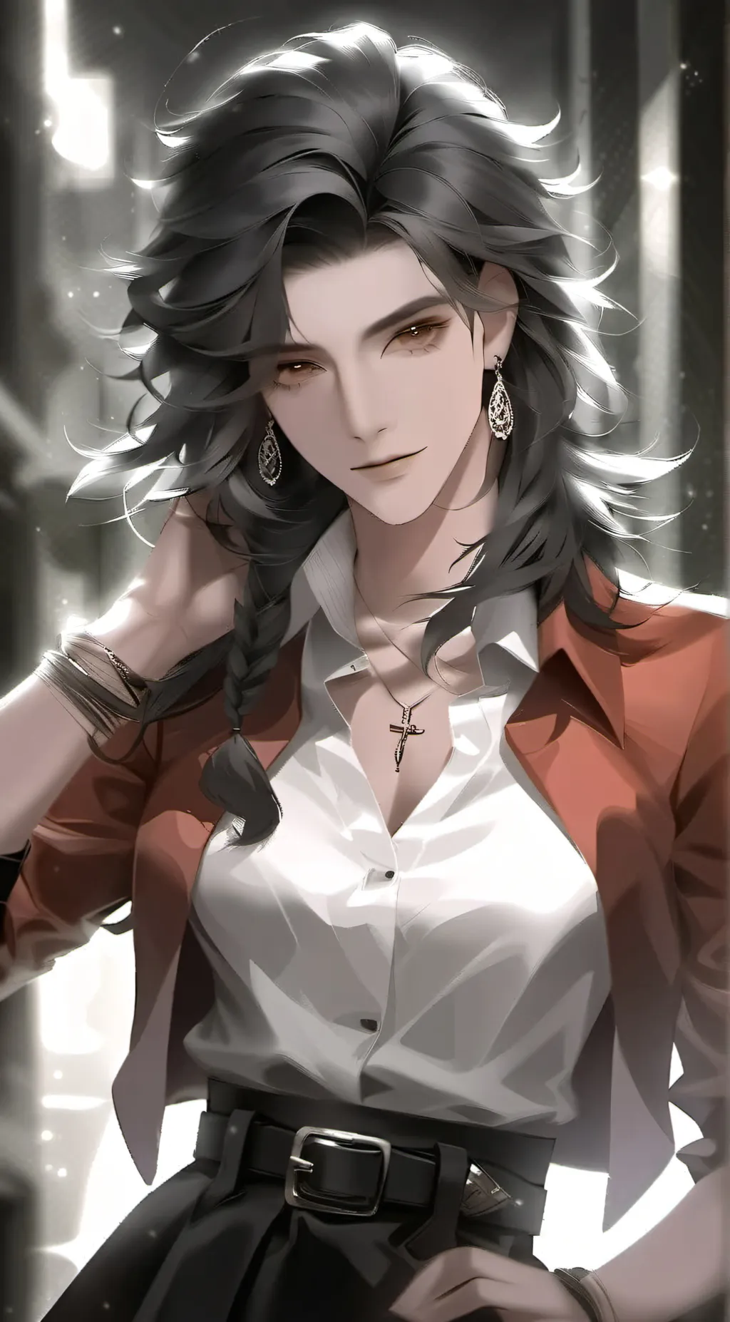 ai character: Macy background