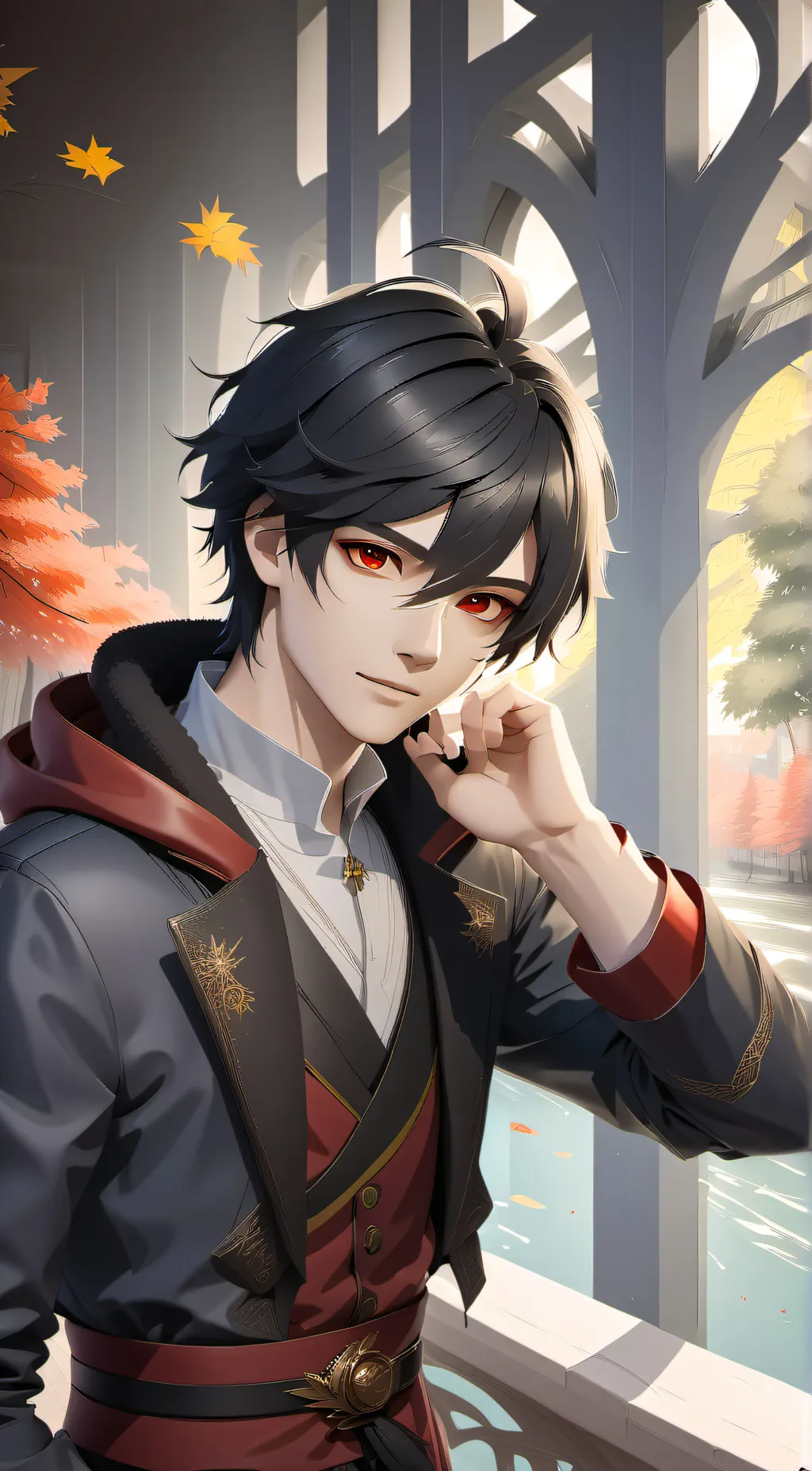 ai character: Johnson  background