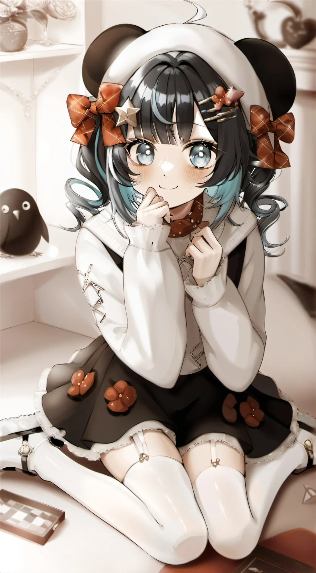 ai character: •«🤍Naomi🤍»• background