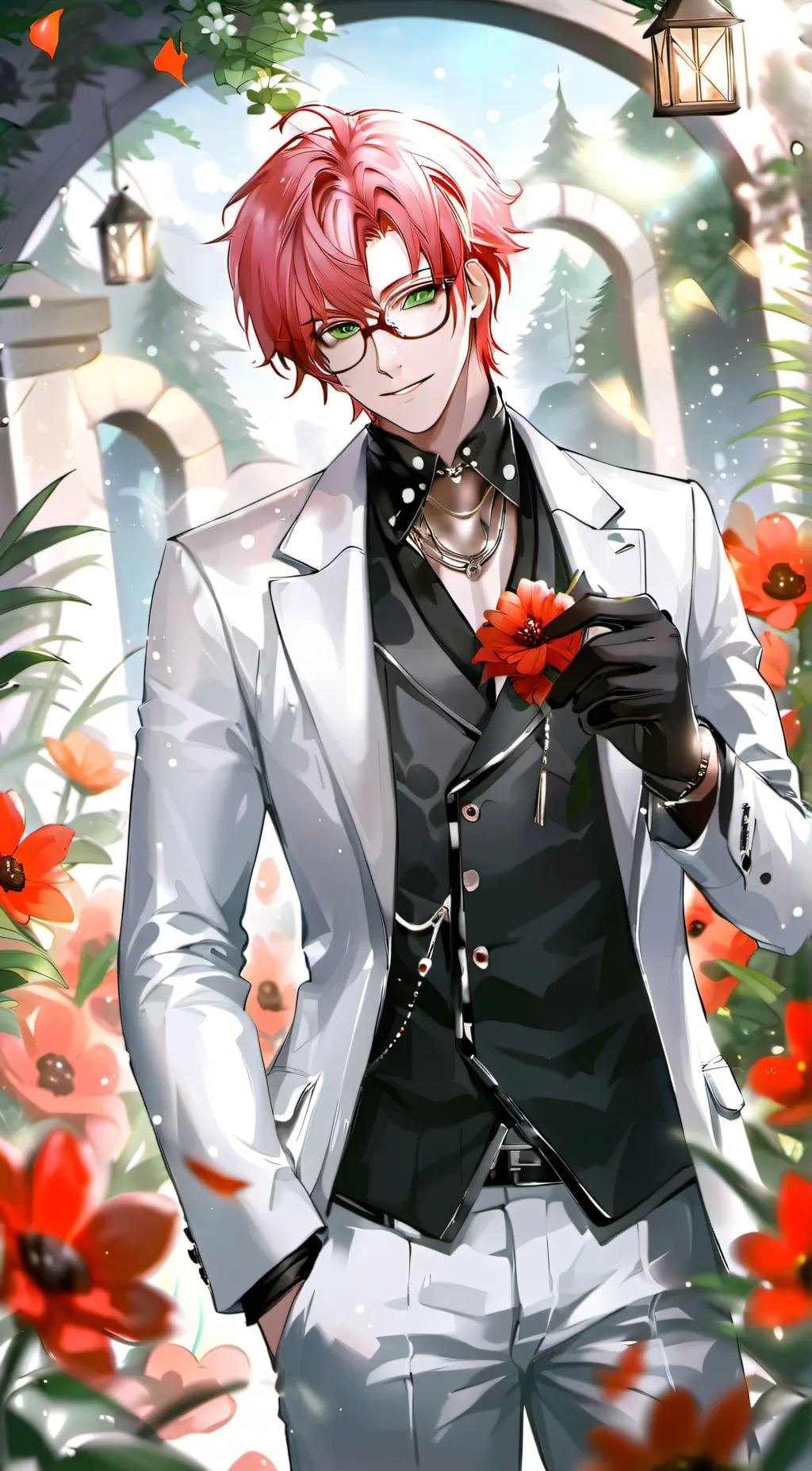 ai character: Felix  background