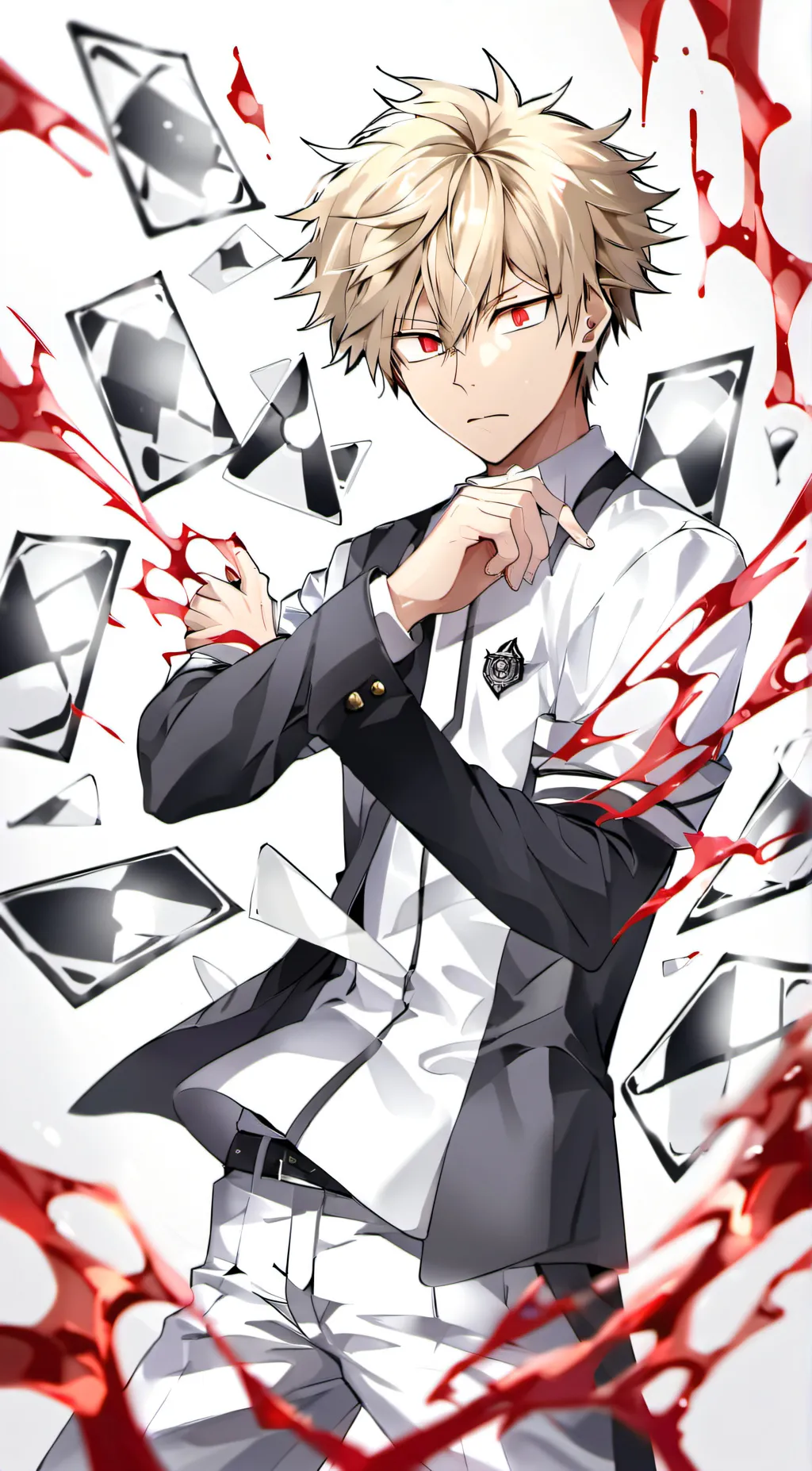 ai character: Mha background